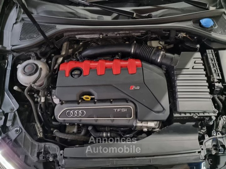 Audi RS3 25 TFSI Quattro 400 ch - S tronic &bull; LED &bull; Si&egrave;ges Sport Cuir &bull; Chauffants &bull; Navi - 14