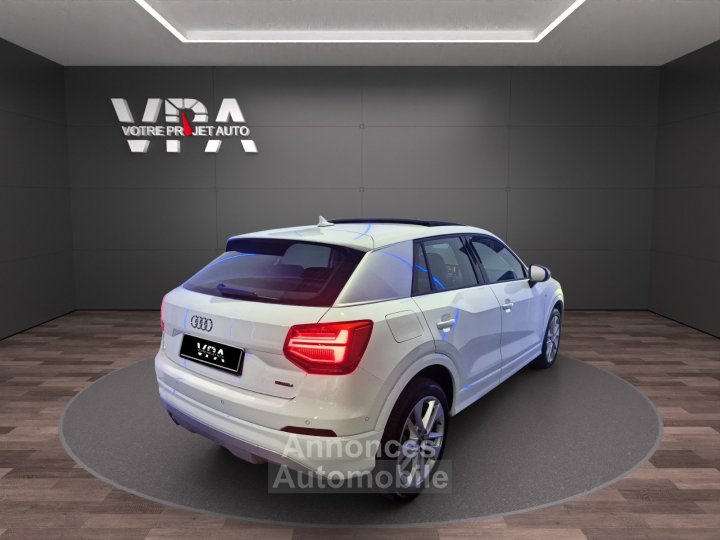 Audi Q2 20 TFSI 190ch Quattro S tronic 7 S Line - Volant m&eacute;plat - Toit ouvrant - Virtual Cockpit - 6