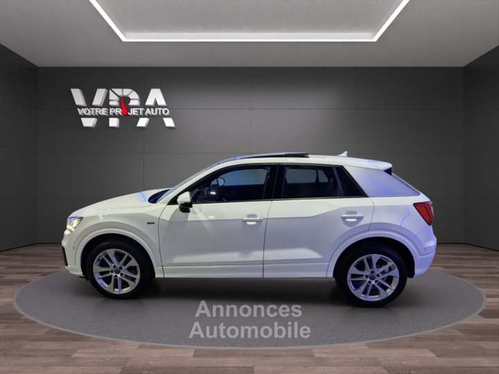 Audi Q2 20 TFSI 190ch Quattro S tronic 7 S Line - Volant m&eacute;plat - Toit ouvrant - Virtual Cockpit - 8