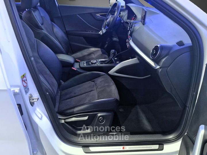 Audi Q2 20 TFSI 190ch Quattro S tronic 7 S Line - Volant m&eacute;plat - Toit ouvrant - Virtual Cockpit - 11