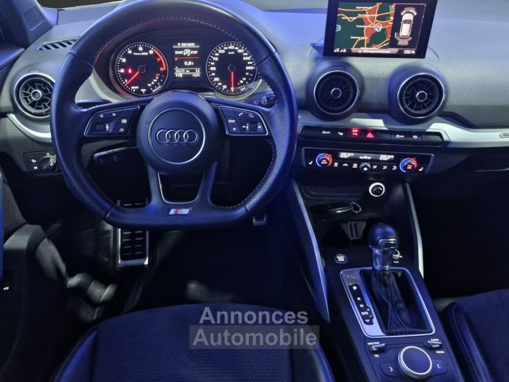 Audi Q2 20 TFSI 190ch Quattro S tronic 7 S Line - Volant m&eacute;plat - Toit ouvrant - Virtual Cockpit - 13
