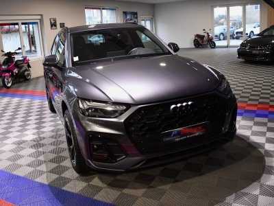 Audi Q5 S-Line 40 TDI 204 Quattro S-Tronic Black panel GPS Virtual Cam&eacute;ra Induction Pr&eacute; Sense Hayon ACC Car Play Lane JA 20 Rotor   - 2