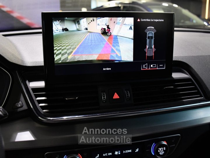 Audi Q5 S-Line 40 TDI 204 Quattro S-Tronic Black panel GPS Virtual Cam&eacute;ra Induction Pr&eacute; Sense Hayon ACC Car Play Lane JA 20 Rotor - 14