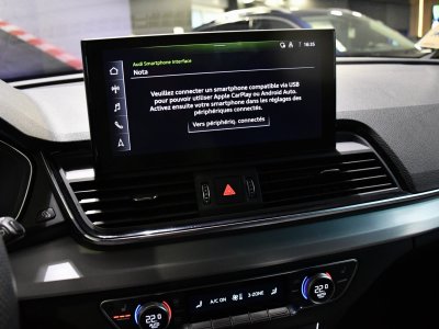 Audi Q5 S-Line 40 TDI 204 Quattro S-Tronic Black panel GPS Virtual Cam&eacute;ra Induction Pr&eacute; Sense Hayon ACC Car Play Lane JA 20 Rotor   - 16