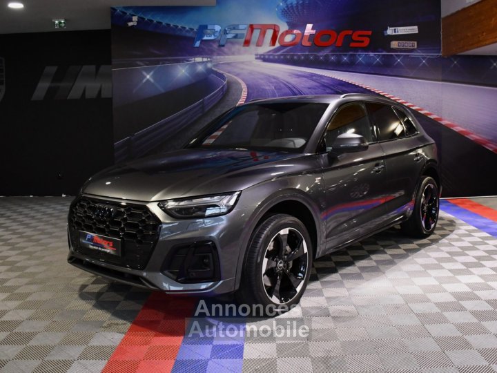 Audi Q5 S-Line 40 TDI 204 Quattro S-Tronic Black panel GPS Virtual Cam&eacute;ra Induction Pr&eacute; Sense Hayon ACC Car Play Lane JA 20 Rotor - 20