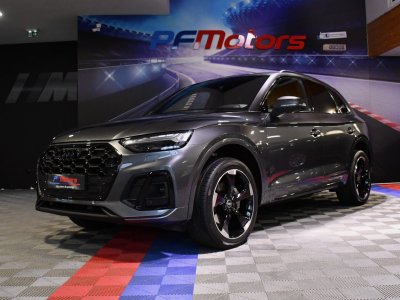 Audi Q5 S-Line 40 TDI 204 Quattro S-Tronic Black panel GPS Virtual Cam&eacute;ra Induction Pr&eacute; Sense Hayon ACC Car Play Lane JA 20 Rotor   - 21