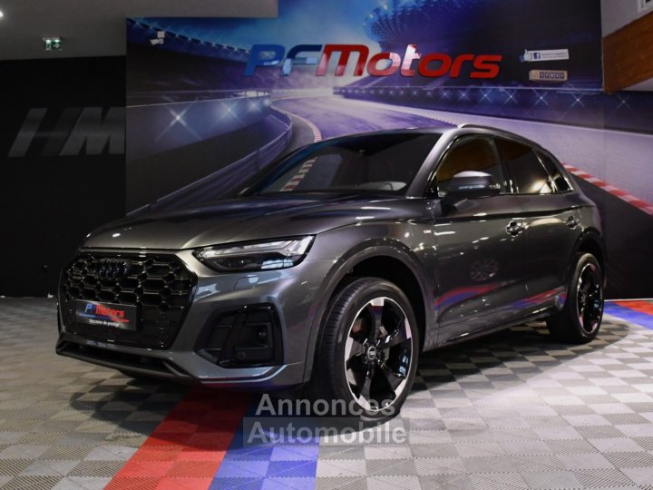 Audi Q5 S-Line 40 TDI 204 Quattro S-Tronic Black panel GPS Virtual Cam&eacute;ra Induction Pr&eacute; Sense Hayon ACC Car Play Lane JA 20 Rotor - 22