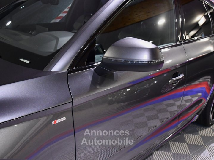 Audi Q5 S-Line 40 TDI 204 Quattro S-Tronic Black panel GPS Virtual Cam&eacute;ra Induction Pr&eacute; Sense Hayon ACC Car Play Lane JA 20 Rotor - 26