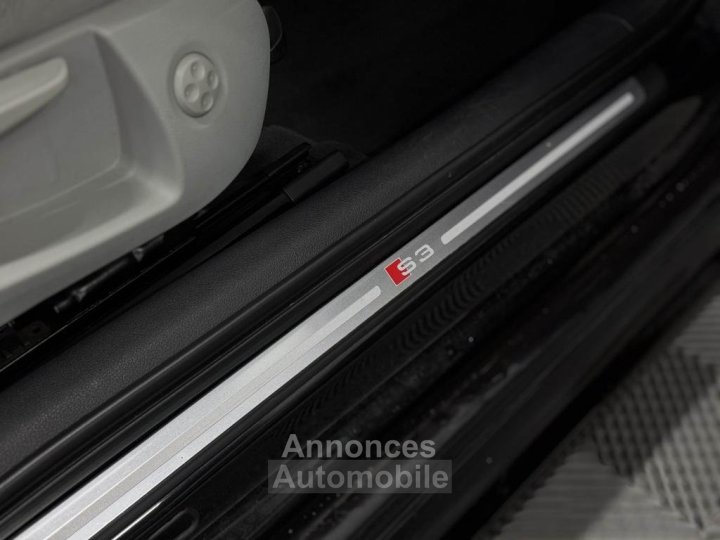 Audi S3 8V 20 TFSI 300 CH BVA S-tronic QUATTRO - Immat France - 24