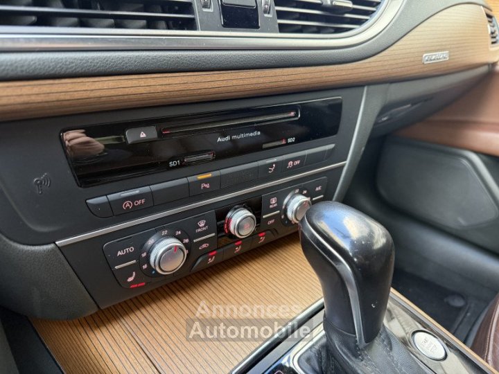 Audi A7 Sportback 30 V6 TDI 272CH AMBITION LUXE QUATTRO S TRONIC 7 - 14