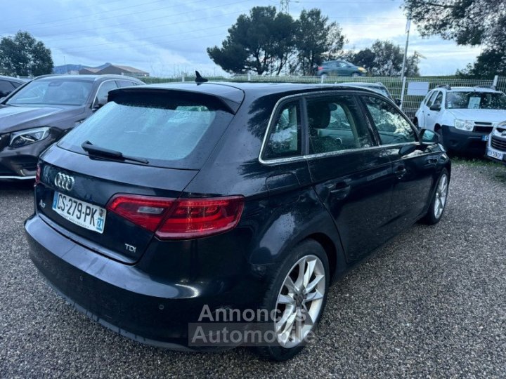 Audi A3 BERLINE 20 TDI 150CH FAP AMBIENTE S TRONIC 6 - 4