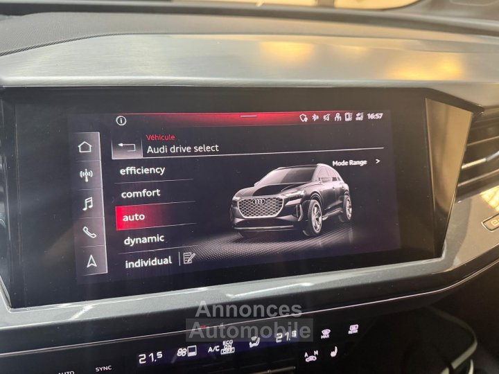 Audi Q4 E-Tron 40 204 ch 82 kW S line / Entretien / Garantie 6 mois - 26