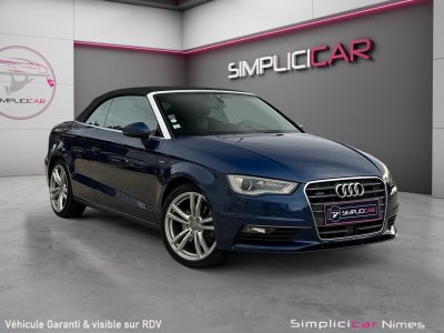 Audi A3 CABRIOLET 20 TDI 184 Quattro S line S tronic 6 - Si&egrave;ge Chauffants - Chauffe nuque - Cam&eacute;ra - GARANTIE 12 MOIS   - 1