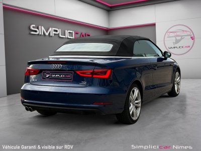 Audi A3 CABRIOLET 20 TDI 184 Quattro S line S tronic 6 - Si&egrave;ge Chauffants - Chauffe nuque - Cam&eacute;ra - GARANTIE 12 MOIS   - 3