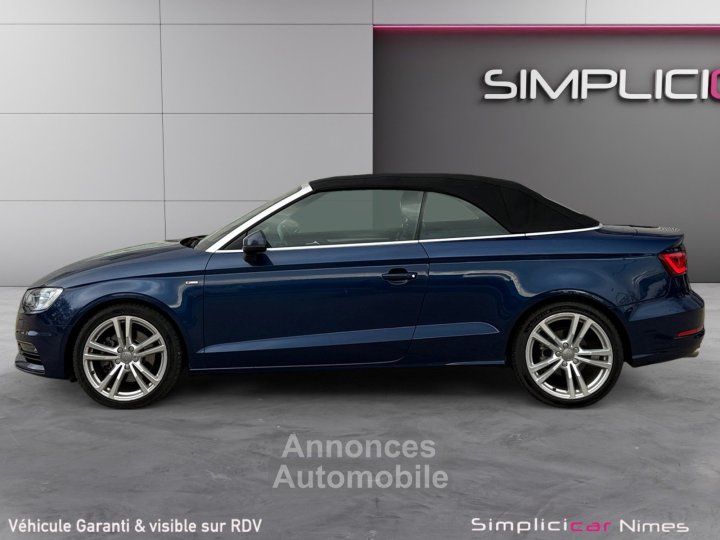 Audi A3 CABRIOLET 20 TDI 184 Quattro S line S tronic 6 - Si&egrave;ge Chauffants - Chauffe nuque - Cam&eacute;ra - GARANTIE 12 MOIS - 5