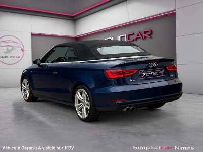 Audi A3 CABRIOLET 20 TDI 184 Quattro S line S tronic 6 - Si&egrave;ge Chauffants - Chauffe nuque - Cam&eacute;ra - GARANTIE 12 MOIS   - 6