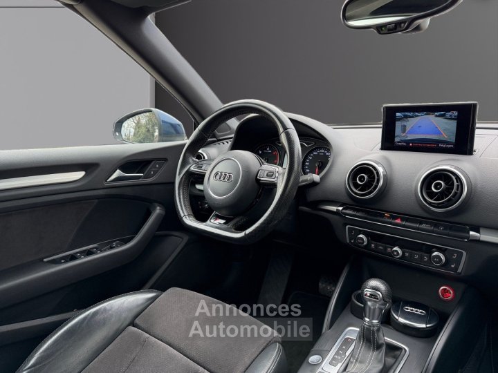 Audi A3 CABRIOLET 20 TDI 184 Quattro S line S tronic 6 - Si&egrave;ge Chauffants - Chauffe nuque - Cam&eacute;ra - GARANTIE 12 MOIS - 9