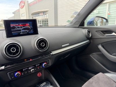 Audi A3 CABRIOLET 20 TDI 184 Quattro S line S tronic 6 - Si&egrave;ge Chauffants - Chauffe nuque - Cam&eacute;ra - GARANTIE 12 MOIS   - 12