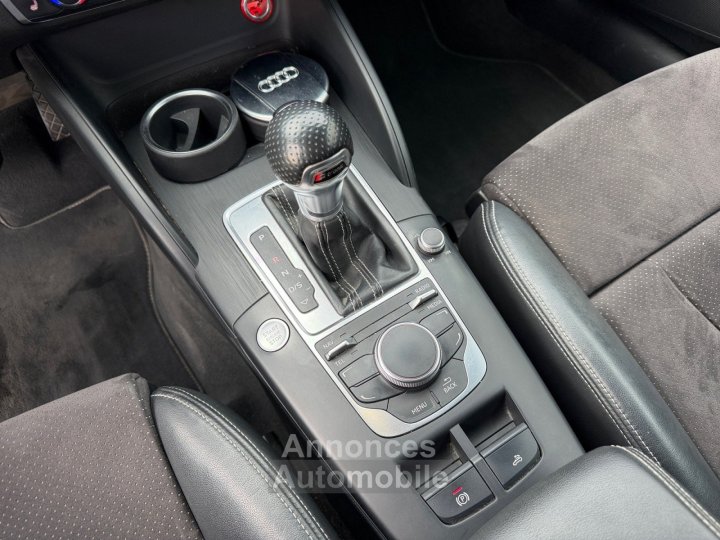 Audi A3 CABRIOLET 20 TDI 184 Quattro S line S tronic 6 - Si&egrave;ge Chauffants - Chauffe nuque - Cam&eacute;ra - GARANTIE 12 MOIS - 16