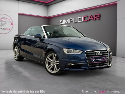 Audi A3 CABRIOLET 20 TDI 184 Quattro S line S tronic 6 - Si&egrave;ge Chauffants - Chauffe nuque - Cam&eacute;ra - GARANTIE 12 MOIS   - 25