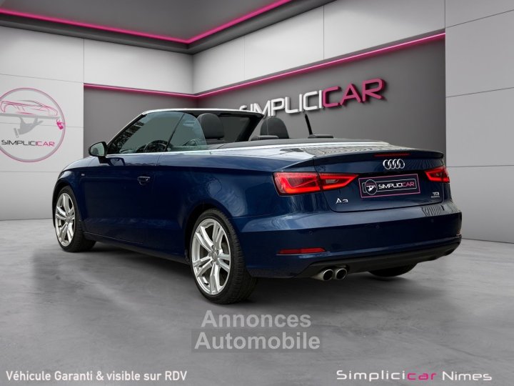 Audi A3 CABRIOLET 20 TDI 184 Quattro S line S tronic 6 - Si&egrave;ge Chauffants - Chauffe nuque - Cam&eacute;ra - GARANTIE 12 MOIS - 28
