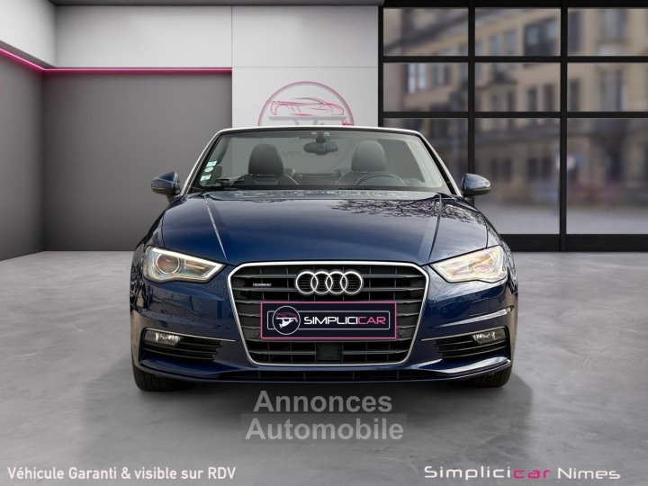 Audi A3 CABRIOLET 20 TDI 184 Quattro S line S tronic 6 - Si&egrave;ge Chauffants - Chauffe nuque - Cam&eacute;ra - GARANTIE 12 MOIS - 30