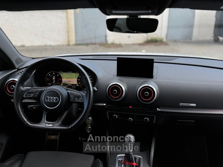 Audi A3 BERLINE 20 TDI 150 S tronic 6 S Line / SUIVI COMPLET - 15