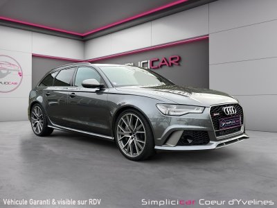 Audi RS6 AVANT Performance V8 40 TFSI 605 Quattro Tiptronic 8 TO/BOSE/CAMERA/PACK CARBONE/SIEGES CHAUFFANTS ELECTRIQUE/AFFICHAGE TETE HAUTE - 1