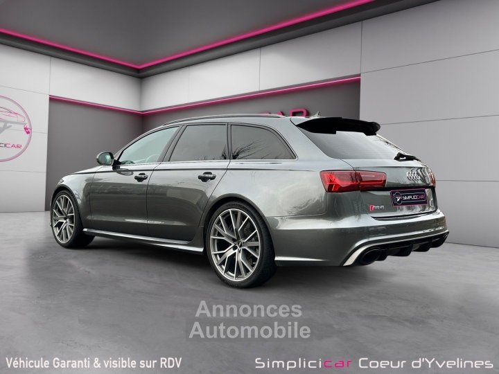 Audi RS6 AVANT Performance V8 40 TFSI 605 Quattro Tiptronic 8 TO/BOSE/CAMERA/PACK CARBONE/SIEGES CHAUFFANTS ELECTRIQUE/AFFICHAGE TETE HAUTE - 5