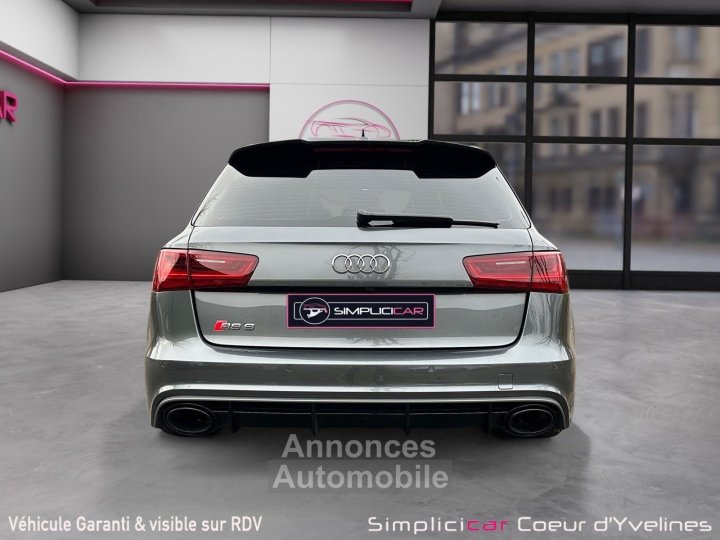 Audi RS6 AVANT Performance V8 40 TFSI 605 Quattro Tiptronic 8 TO/BOSE/CAMERA/PACK CARBONE/SIEGES CHAUFFANTS ELECTRIQUE/AFFICHAGE TETE HAUTE - 6