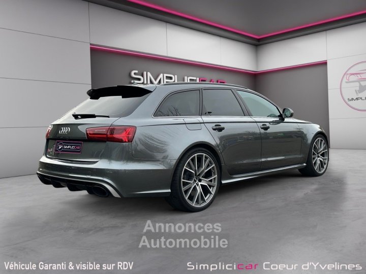 Audi RS6 AVANT Performance V8 40 TFSI 605 Quattro Tiptronic 8 TO/BOSE/CAMERA/PACK CARBONE/SIEGES CHAUFFANTS ELECTRIQUE/AFFICHAGE TETE HAUTE - 7