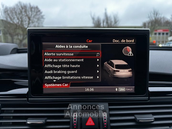 Audi RS6 AVANT Performance V8 40 TFSI 605 Quattro Tiptronic 8 TO/BOSE/CAMERA/PACK CARBONE/SIEGES CHAUFFANTS ELECTRIQUE/AFFICHAGE TETE HAUTE - 25