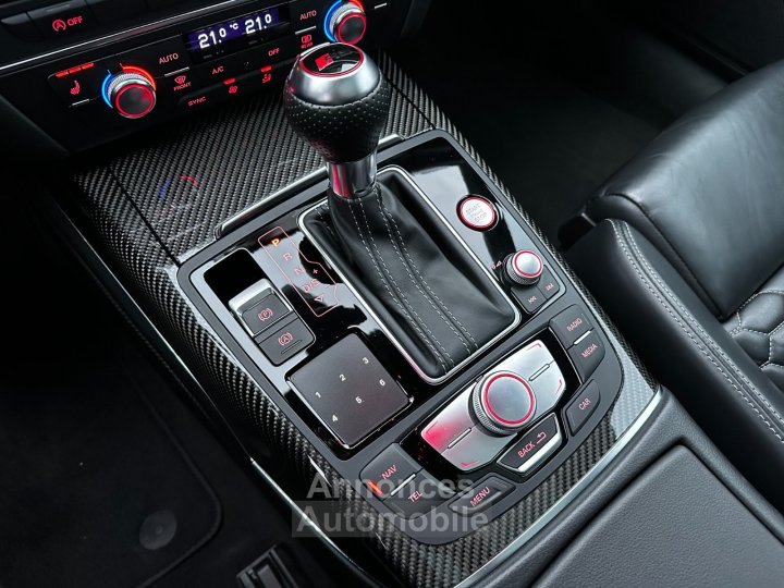 Audi RS6 AVANT Performance V8 40 TFSI 605 Quattro Tiptronic 8 TO/BOSE/CAMERA/PACK CARBONE/SIEGES CHAUFFANTS ELECTRIQUE/AFFICHAGE TETE HAUTE - 28