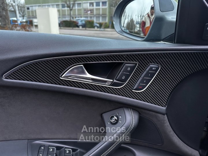 Audi RS6 AVANT Performance V8 40 TFSI 605 Quattro Tiptronic 8 TO/BOSE/CAMERA/PACK CARBONE/SIEGES CHAUFFANTS ELECTRIQUE/AFFICHAGE TETE HAUTE - 30