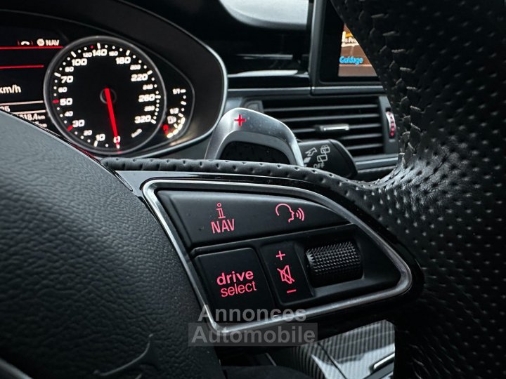 Audi RS6 AVANT Performance V8 40 TFSI 605 Quattro Tiptronic 8 TO/BOSE/CAMERA/PACK CARBONE/SIEGES CHAUFFANTS ELECTRIQUE/AFFICHAGE TETE HAUTE - 34