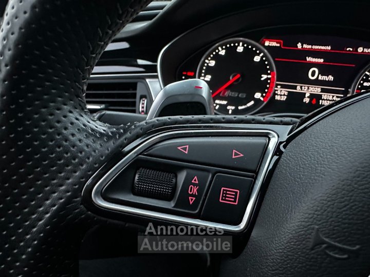 Audi RS6 AVANT Performance V8 40 TFSI 605 Quattro Tiptronic 8 TO/BOSE/CAMERA/PACK CARBONE/SIEGES CHAUFFANTS ELECTRIQUE/AFFICHAGE TETE HAUTE - 35