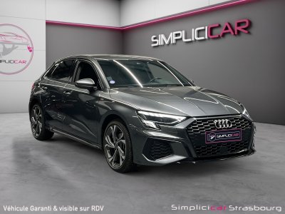 Audi A3 Sportback 35 TFSI 150 S tronic 7 S line - FULL LED - CAMÉRA - RÉGULATEUR - NAVIGATION - HAYON ÉLECTRIQUE - JANTRES 18 - 1