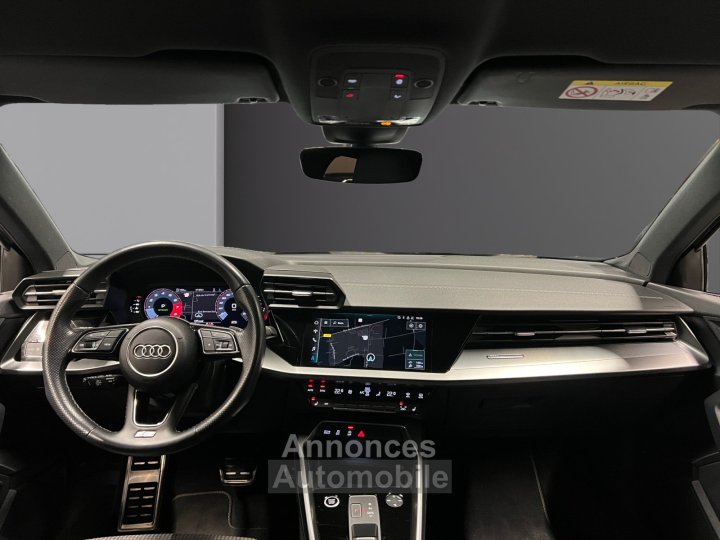 Audi A3 Sportback 35 TFSI 150 S tronic 7 S line - FULL LED - CAMÉRA - RÉGULATEUR - NAVIGATION - HAYON ÉLECTRIQUE - JANTRES 18 - 2