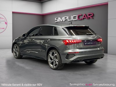 Audi A3 Sportback 35 TFSI 150 S tronic 7 S line - FULL LED - CAMÉRA - RÉGULATEUR - NAVIGATION - HAYON ÉLECTRIQUE - JANTRES 18 - 7