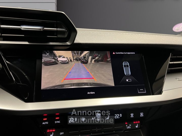 Audi A3 Sportback 35 TFSI 150 S tronic 7 S line - FULL LED - CAMÉRA - RÉGULATEUR - NAVIGATION - HAYON ÉLECTRIQUE - JANTRES 18 - 13