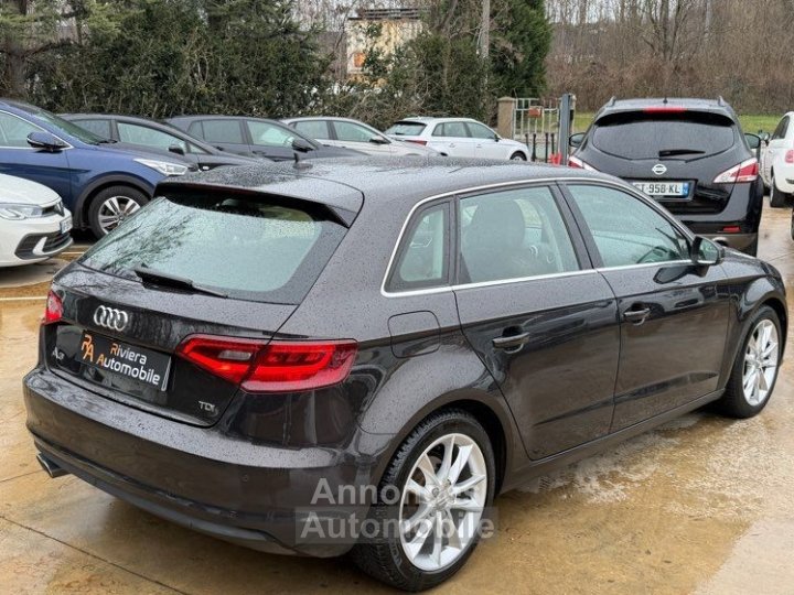 Audi A3 Sportback (8V) 20 TDI 150Cv Ambition Luxe-Xenon-Led-Camera-D&eacute;marrage sans Cl&eacute;-GPS-Bluetooth Garantie 12 Mois - 4