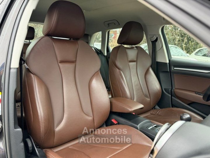 Audi A3 Sportback (8V) 20 TDI 150Cv Ambition Luxe-Xenon-Led-Camera-D&eacute;marrage sans Cl&eacute;-GPS-Bluetooth Garantie 12 Mois - 8