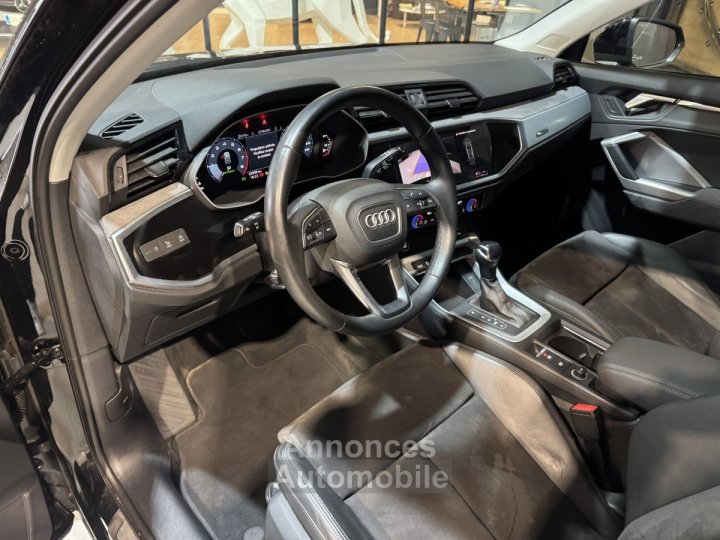 Audi Q3 35 TFSI 150 S Tronic DESIGN LUXE 1ere Main Attelage - 9