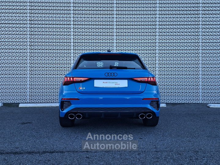 Audi S3 SPORTBACK SPORTBACK NF 310 CH QUATTRO S TRONIC 7 - 5