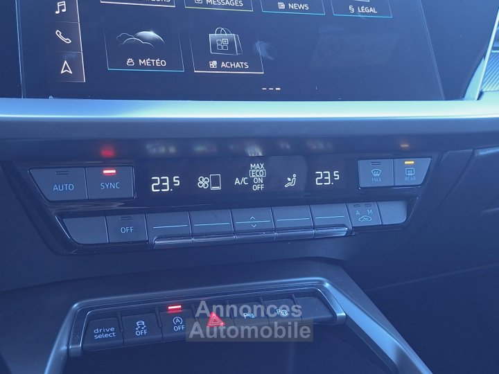 Audi S3 SPORTBACK SPORTBACK NF 310 CH QUATTRO S TRONIC 7 - 16