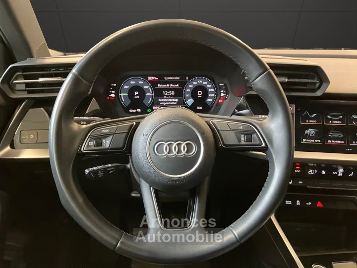Audi A3 40 TFSI e Hybride Rechargeable Smart Interface * Jantes Alliage 17" * Soundgenerator * Bo&icirc;te S tronic - 8