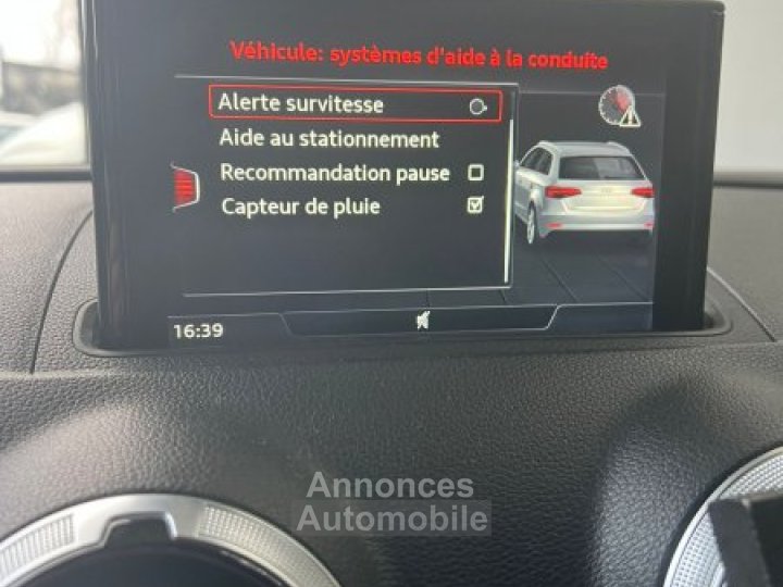 Audi A3 Sportback 14 TFSI COD 150CH DESIGN LUXE S TRONIC 7 - 20