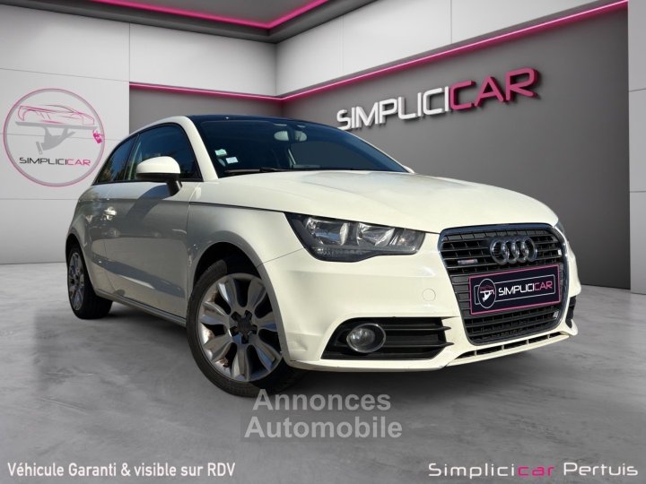 Audi A1 14 TFSI 122 Attraction toit ouvrant panoramique son Bose excellent &eacute;tat garantie 12 mois - 1