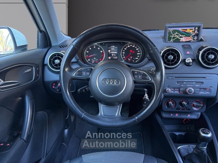 Audi A1 14 TFSI 122 Attraction toit ouvrant panoramique son Bose excellent &eacute;tat garantie 12 mois - 13