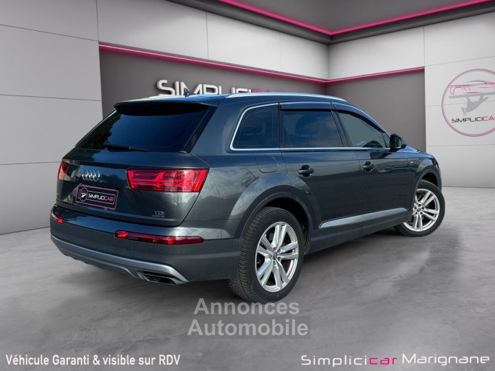 Audi Q7 30 V6 TDI Clean Diesel 218 Tiptronic 8 Quattro 7places S line GARANTIE 12 MOIS - 3